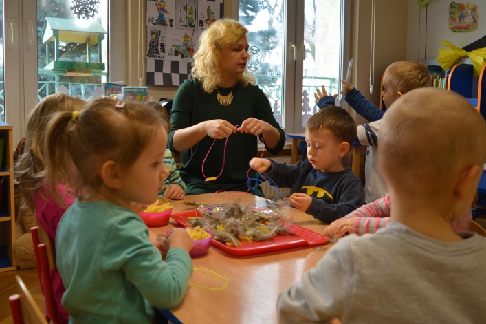 Zimowe zabawy w przedszkolu nr 10 w Elblągu (+ zdjęcia)
