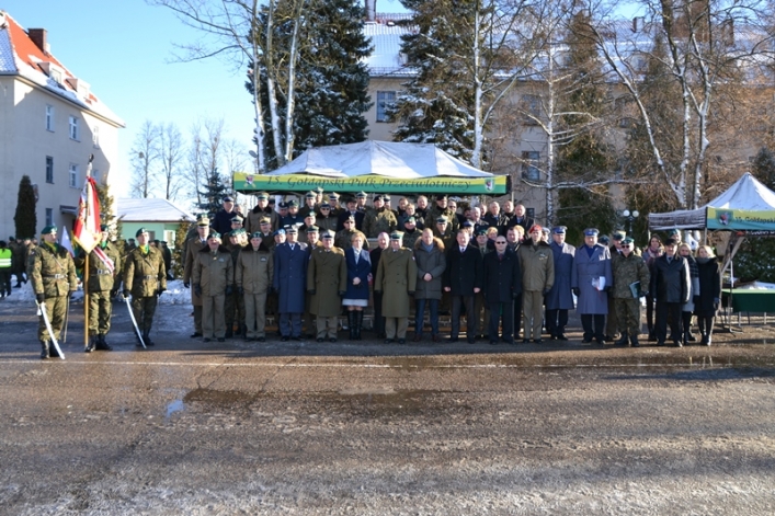 Zmiana warty w gołdapskim garnizonie.