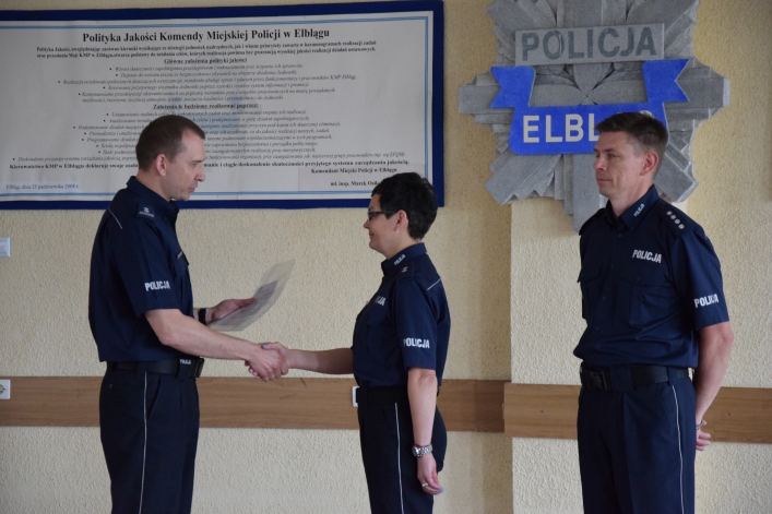 Zmiany w kierownictwie pionu kryminalnego elbąskiej policji
