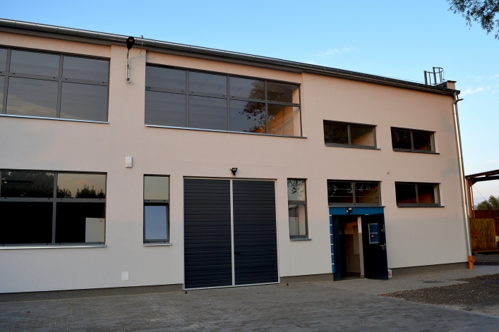 Zmodernizowany hangar Jachtklubu Elbląg to obiekt, z którego żeglarze mogą być dumni