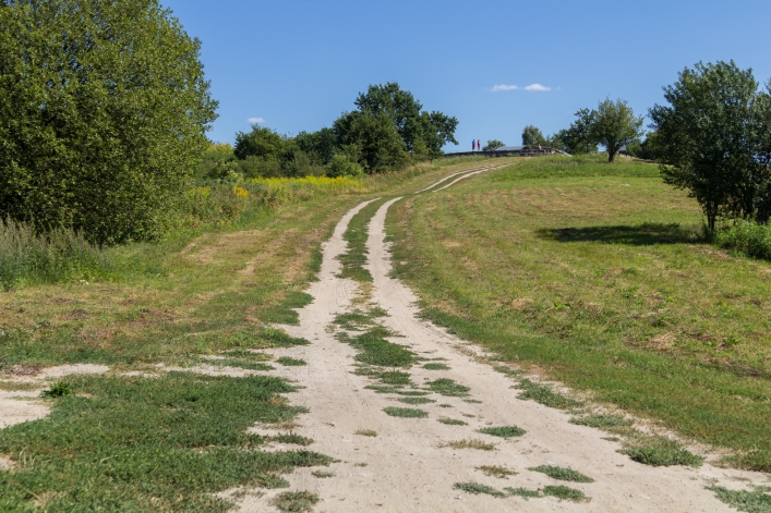 Zniszczona, zapomniana, zaniedbana Gęsia Góra