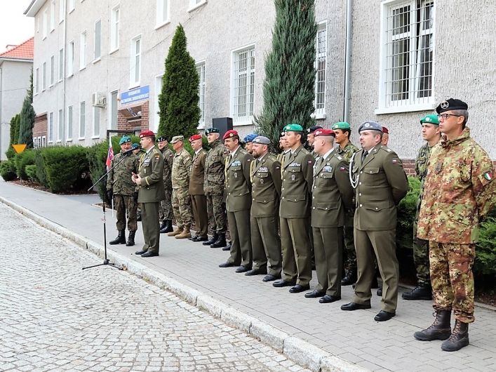 Żołnierze Wielonarodowej Dywizji uczcili 100. rocznicę Proklamacji Niepodległości Czechosłowacji