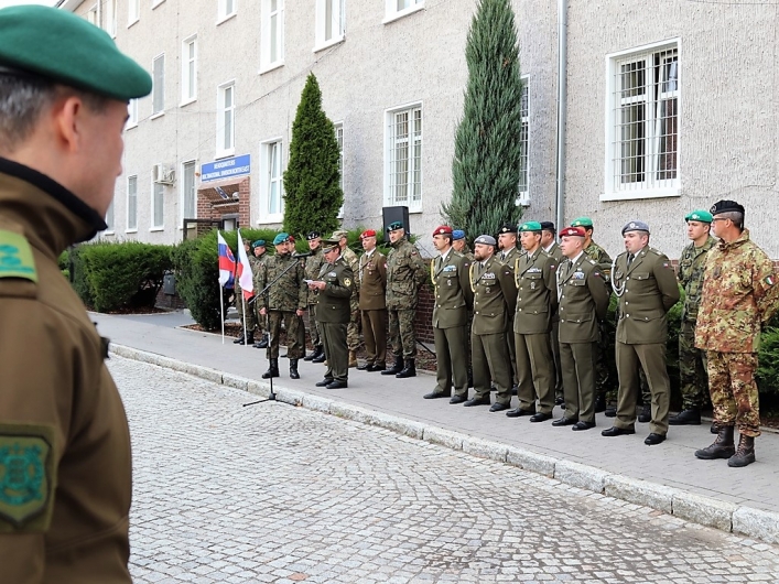 Żołnierze Wielonarodowej Dywizji uczcili 100. rocznicę Proklamacji Niepodległości Czechosłowacji
