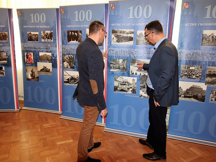 Żołnierze Wielonarodowej Dywizji uczcili 100. rocznicę Proklamacji Niepodległości Czechosłowacji