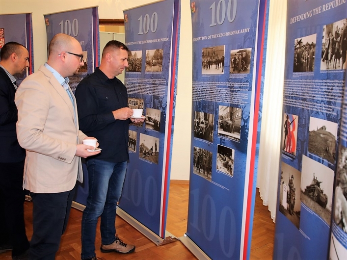 Żołnierze Wielonarodowej Dywizji uczcili 100. rocznicę Proklamacji Niepodległości Czechosłowacji