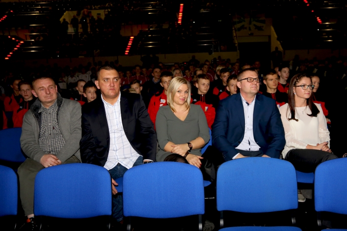 Żołto-biało-niebiescy uroczyście zakończyli rok w hali MOSiR-u