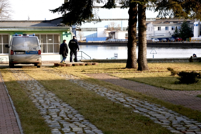 Zwłoki w rzece Elbląg 