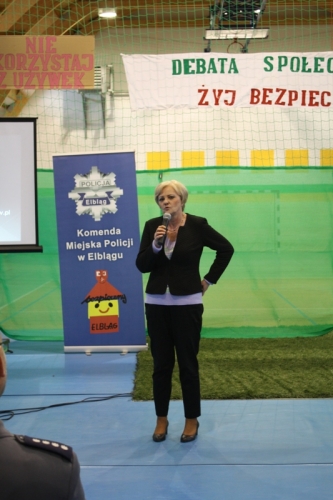 Żyj bezpiecznie - debata społeczna w Gronowie Elbląskim