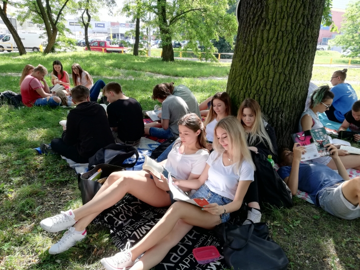 „Jak nie czytam, jak czytam'' – ogólnopolska akcja czytelnicza w III LO w Elblągu