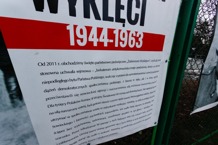 „Niezłomni Wyklęci” na ulicy Bema
