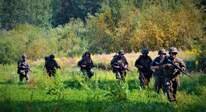 „Pętla taktyczna” w 43 batalionie lekkiej piechoty w Braniewie