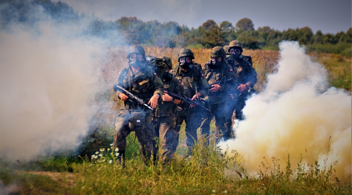 „Pętla taktyczna” w 43 batalionie lekkiej piechoty w Braniewie