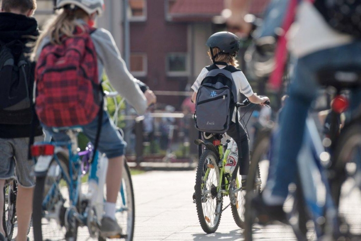 „Rowerowy Maj”, czyli siłą mięśni do szkoły