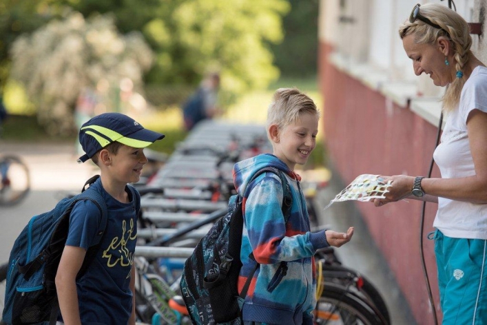 „Rowerowy Maj”, czyli siłą mięśni do szkoły
