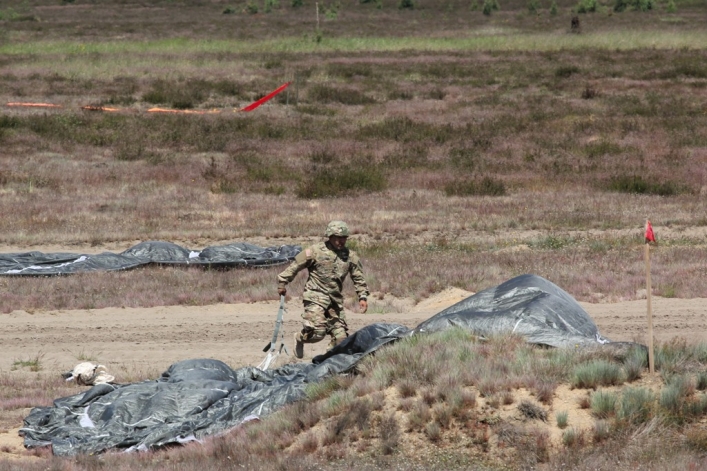„SABER STRIKE - 15” – desant powietrzny