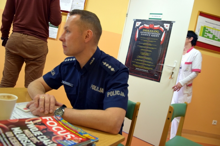 „SpoKREWnieni służbą” oddali krew