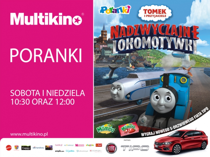 „Tomek i przyjaciele: Nadzwyczajne lokomotywki” już w Multikinie