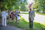Konferencja Jerzego Wilka w Parku Planty