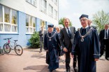 Donald Tusk nauroczystym posiedzeniu Senatu i Konwentu PWSZ