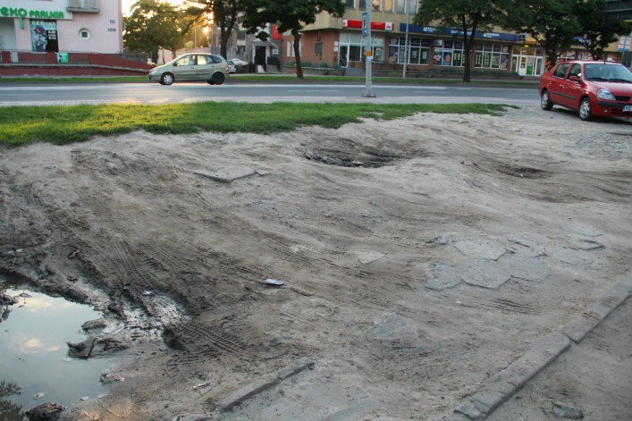 Parking na ul. Janowskiej