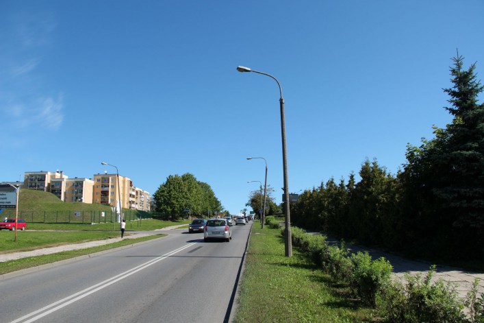 Krzywe latarnie na Królewieckiej