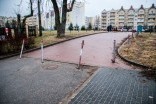 Kolejowa Kossaka - słupki