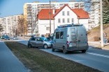 Kolizja na ul. Wiejskiej