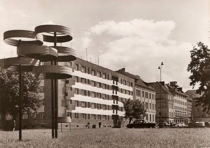 Lata 1965-1970, Fragment Placu Słowiańskiego w Elblągu.