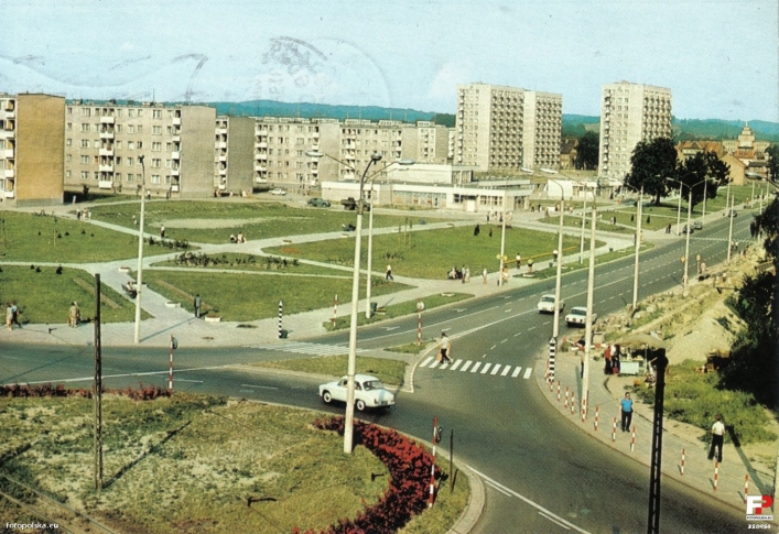 1975, Osiedle mieszkaniowe przy ul. Nowowiejskiej w Elblągu.