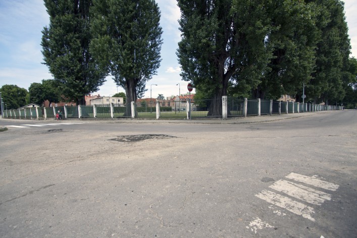 Skrzyżowanie ulic Chocimskiej i Sochaczewskiej
