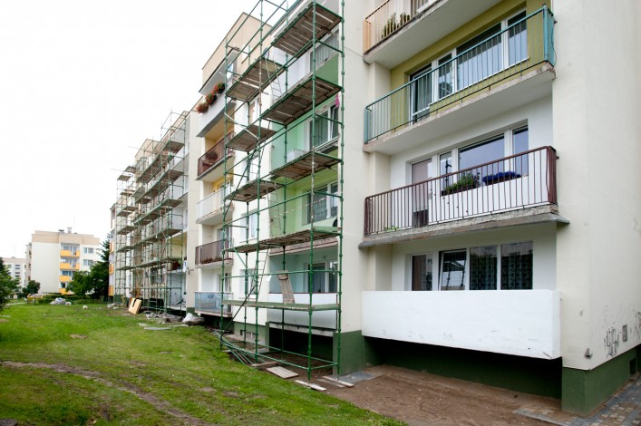 Modernizacja budynków na osiedlu Nad Jarem