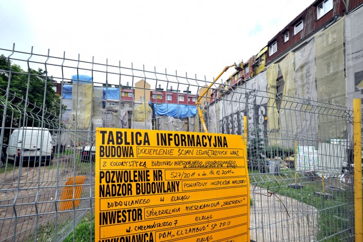 Termomodernizacja budynków na osiedlu Za Politechniką
