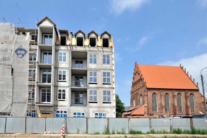 Budowa kamienicy przy ul. Studziennej