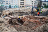 Wykopy archeologiczne na Placu Słowiańskim