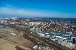 Elbląg z lotu ptaka - Wiosna 2013