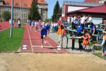 Zawody lekkoatletyczne w czteroboju dziewcząt z SP