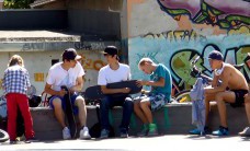 Wrażenia z pierwszego skateparku w Elblągu 