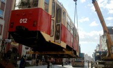 Tramwaj wraca do zajezdni