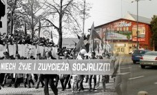 Pochody 1-majowe w Elblągu