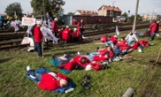Strajk górników w Braniewie - nasz reportaż