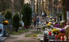 Pożar na cmentarzu Agrykola
